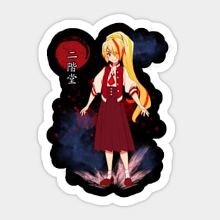 Unconventional Idol Connections Zombie Saga Fanwear for Offbeat Vibes Sticker